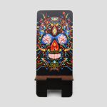 استند موبایل اسکلتی مدل Painted Flowered Eyes کد Phs-241d4 - Image 5