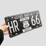 تابلو فلزی مدل Historic Route 66 کد Njd-528d6 - Image 4