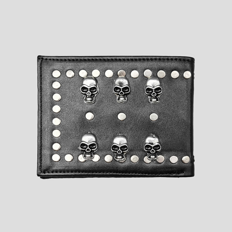 48842- کیف پول اسکلتی مدل Six Skulls (1) کیف پول اسکلتی مدل Six Skulls کد Njd-452d5 - Image 1