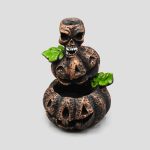 جاعودی اسکلت و کدو مدل Halloween رنگ مشکی نارنجی کد Emp-018 - Image 3