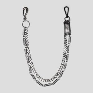 زنجیر شلوار اسکلتی دو رشته کارتیر مدل Black Label کد Frh-108d7