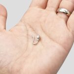 پیرسینگ فیک اسکلتی مدل Tiny Skull کد Bhg-806d3 - Image 4