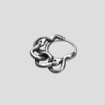 پیرسینگ حلقه طرح مار مدل Coiled Snake کد Hsn-434d8 - Image 4