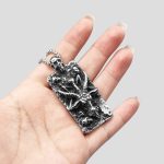 پلاک و گردنبند استیل اسکلت مدل Antelope کد Njd-886d3 - Image 3