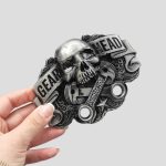 سگک کمربند اسکلت طرح پیستون موتور مدل Gear Head کد Njd-822d4 - Image 4