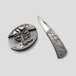 سگک کمربند طرح جمجمه مدل Knife کد Njd-822d5 - Image 2
