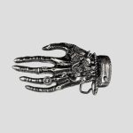 سگک کمربند اسکلتی طرح دست مدل Skull Ring کد Njd-822d6
