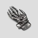 سگک کمربند اسکلتی طرح دست مدل Skull Ring کد Njd-822d6 - Image 3