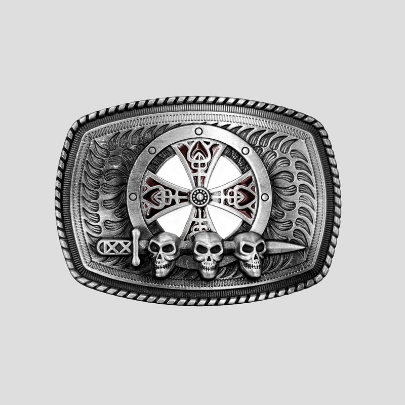 49237- سگک کمربند اسکلتی مدل Iron Cross (1) سگک کمربند اسکلتی مدل Iron Cross کد Njd-822d7 - Image 1