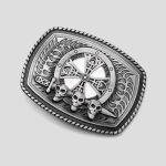 سگک کمربند اسکلتی مدل Iron Cross کد Njd-822d7 - Image 5