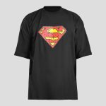 تیشرت لش سوپرمن مدل Superman-Logo کد Spl-445d3 رنگ مشکی - Image 6