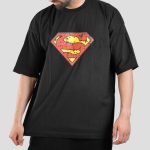 تیشرت لش سوپرمن مدل Superman-Logo کد Spl-445d3 رنگ مشکی - Image 2