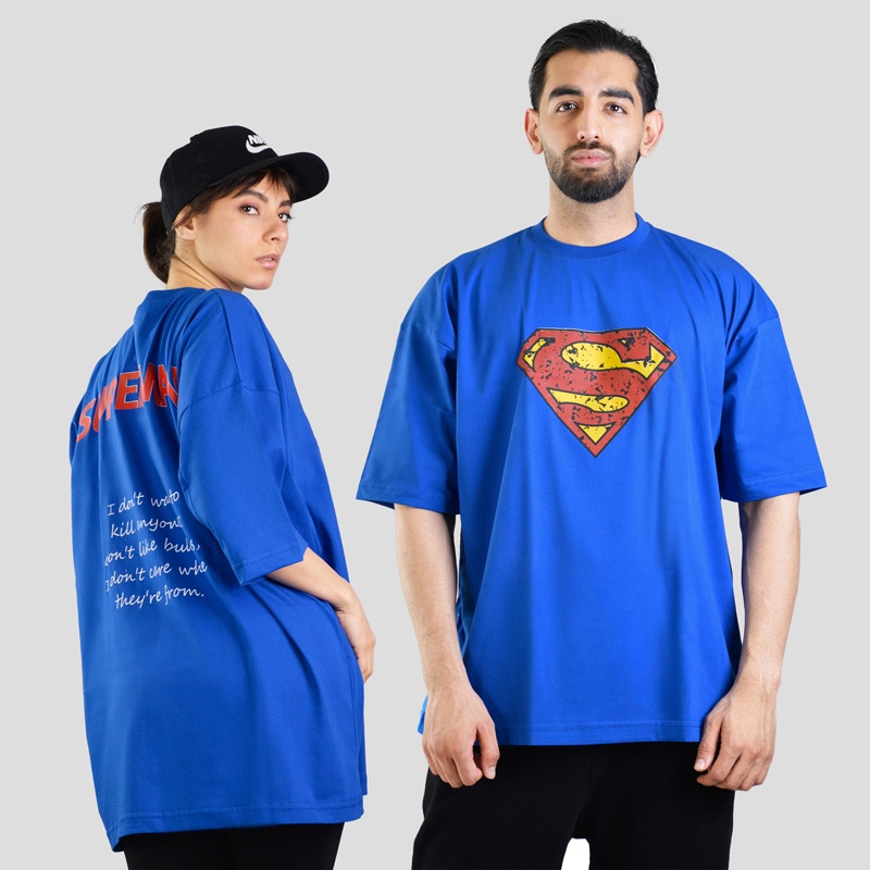 49784- تیشرت لش سوپرمن مدل Superman-Logo رنگ آبی (1) تیشرت لش سوپرمن مدل Superman-Logo کد Spl-445d3 رنگ آبی - Image 1