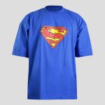 تیشرت لش سوپرمن مدل Superman-Logo کد Spl-445d3 رنگ آبی - Image 6