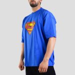 تیشرت لش سوپرمن مدل Superman-Logo کد Spl-445d3 رنگ آبی - Image 3
