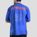 تیشرت لش سوپرمن مدل Superman-Logo کد Spl-445d3 رنگ آبی - Image 4