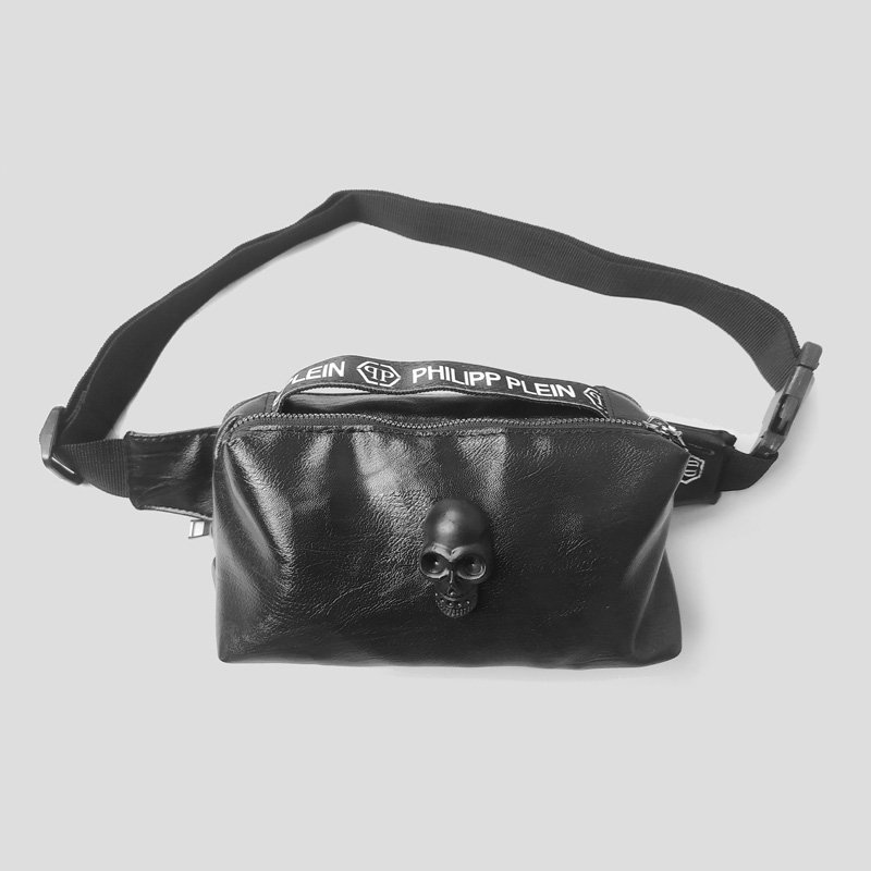 50098- کیف کمری فیلیپ پلین مدل Black Skull (1) کیف کمری فیلیپ پلین مدل Black Skull کد Phs-724d4 - Image 1