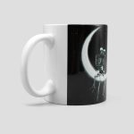 ماگ اسکلتی سرامیکی مدل Love on the Moon کد Dbm-899d4 - Image 3
