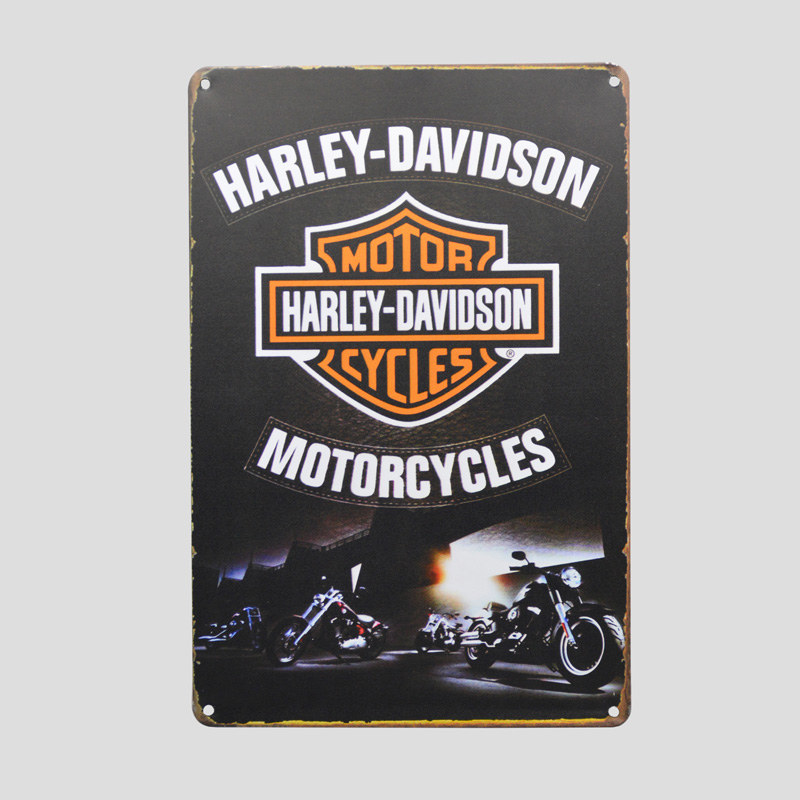 50367- تابلو فلزی مدل Harley Davidson Motorcycles (1) تابلو فلزی مدل Harley Davidson Motorcycles کد Frh-528d8 - Image 1