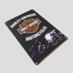 تابلو فلزی مدل Harley Davidson Motorcycles کد Frh-528d8 - Image 2