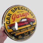 تابلو فلزی طرح تعمیرگاه مدل Car Specialist کد Njd-397d2 - Image 4
