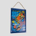 تابلو فلزی اسکلتی طرح بسکتبال مدل Slam Dunk کد Njd-397d4 - Image 2