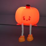 چراغ خواب طرح کدو هالووین کد Gnv-375d7 - Image 7