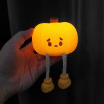 چراغ خواب طرح کدو هالووین کد Gnv-375d7 - Image 3