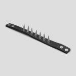 دستبند چرمی اسپایک‌دار (2 سانتیمتری) مدل 1Line کد Dbm-674d7 - Image 3