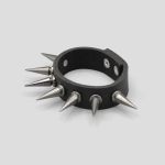 دستبند چرمی اسپایک‌دار (2.5 سانتیمتری) مدل 1Line کد Dbm-674d9 - Image 2