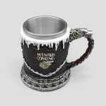ماگ داخل استیل گرگ استارک مدل Winter is Coming کد Psg-150d1 - Image 2