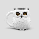 ماگ داخل استیل جغد هری پاتر مدل Hedwig کد Psg-150d3