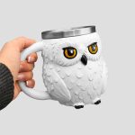 ماگ داخل استیل جغد هری پاتر مدل Hedwig کد Psg-150d3 - Image 3