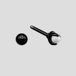 پیرسینگ ته گرد طرح پنجه اژدها مدل White-Sphere کد Hsn-971d15 - Image 2