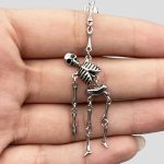 پیرسینگ طرح اسکلت لرزان مدل Falling Skeleton کد Bhg-918d9 - Image 3