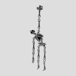 پیرسینگ طرح اسکلت لرزان مدل Falling Skeleton کد Bhg-918d9 - Image 5