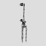 پیرسینگ طرح اسکلت لرزان مدل Falling Skeleton کد Bhg-918d9 - Image 2