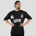 تیشرت لش اسکلتی مدل Raiders کد Spl-445d6 رنگ مشکی - Image 5