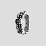 حلقه اسکلتی مدل Six-Skulls کد Njd133 - Image 3