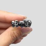 حلقه اسکلتی مدل Six-Skulls کد Njd133 - Image 5