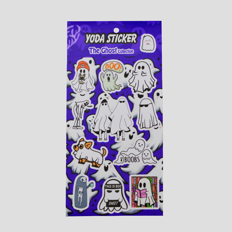 51221- استیکر روح شیطون Ghost مدل Blue Back (1) استیکر روح شیطون مدل Blue Back کد Hsm-006d5 - Image 1