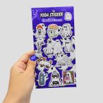 استیکر روح شیطون مدل Blue Back کد Hsm-006d5 - Image 2