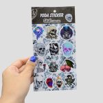 استیکر اسکلتی مدل Adult Skulls کد Hsm-006d6 - Image 3