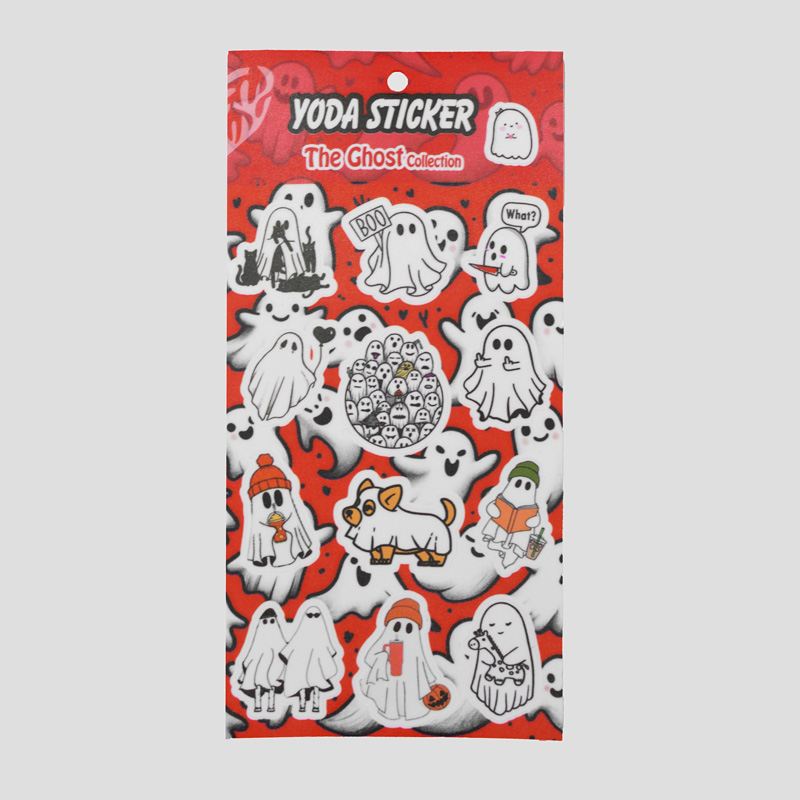51234- استیکر روح شیطون Ghost مدل Red Back (1) استیکر روح شیطون مدل Red Back کد Hsm-006d7 - Image 1