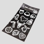 استیکر اسکلتی مدل Dark Collection کد Hsm-006d8 - Image 2