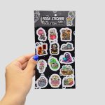 استیکر اسکلتی مدل Cute Skeletons کد Hsm-006d9 - Image 3