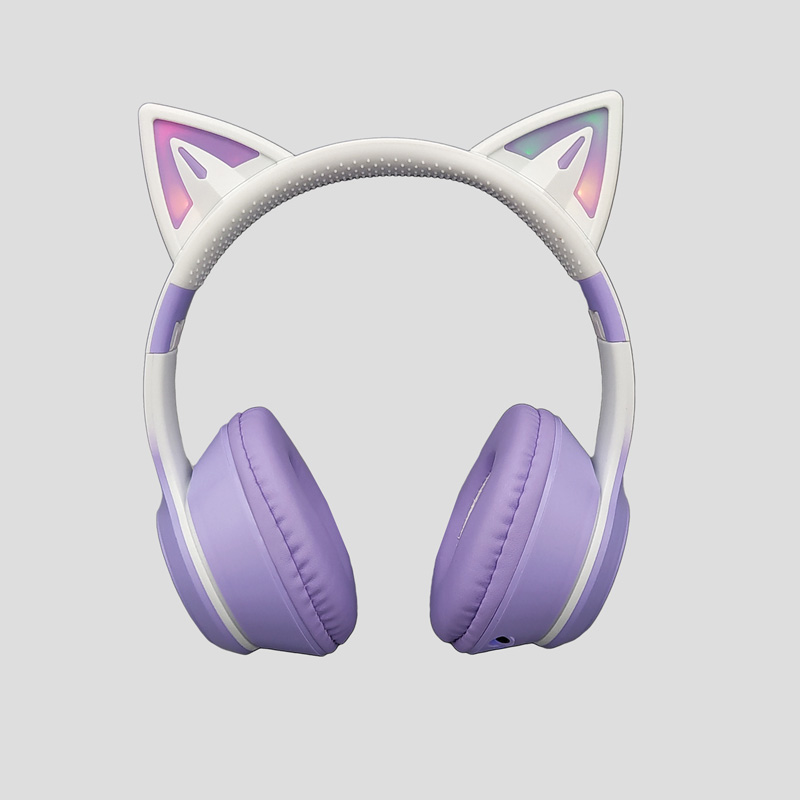 52191- هدفون وایرلس مدل Cat Ear CXT-09 طرح گوش گربه و گوش روباه (1) هدفون وایرلس مدل Cat Ear CXT-09 کد Psg-999d4 - Image 1