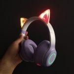 هدفون وایرلس مدل Cat Ear CXT-09 کد Psg-999d4 - Image 5