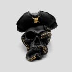 مجسمه اسکلت دزددریایی مدل Octopus رنگ مشکی کد Shah408 - Image 2