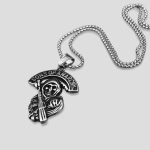 پلاک و گردنبند اسکلت استیل مدل Sons of Anarchy کد Njd-543d4 - Image 2